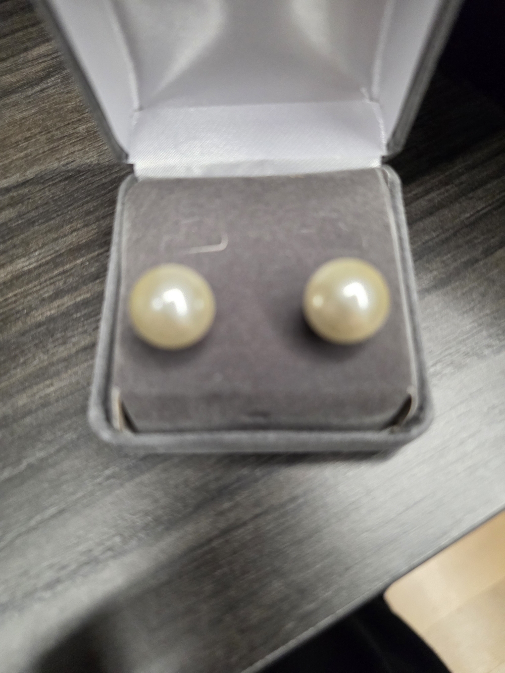 Elegant Cream Pearl Stud Earrings - Classic Women's Jewelry